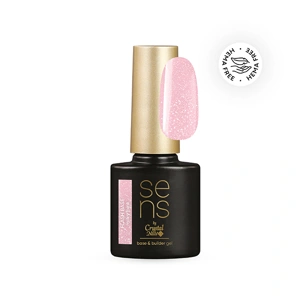 Crystal Nails SENS FLASH Hema Free Base gel - Milky Pink 10ml főképe